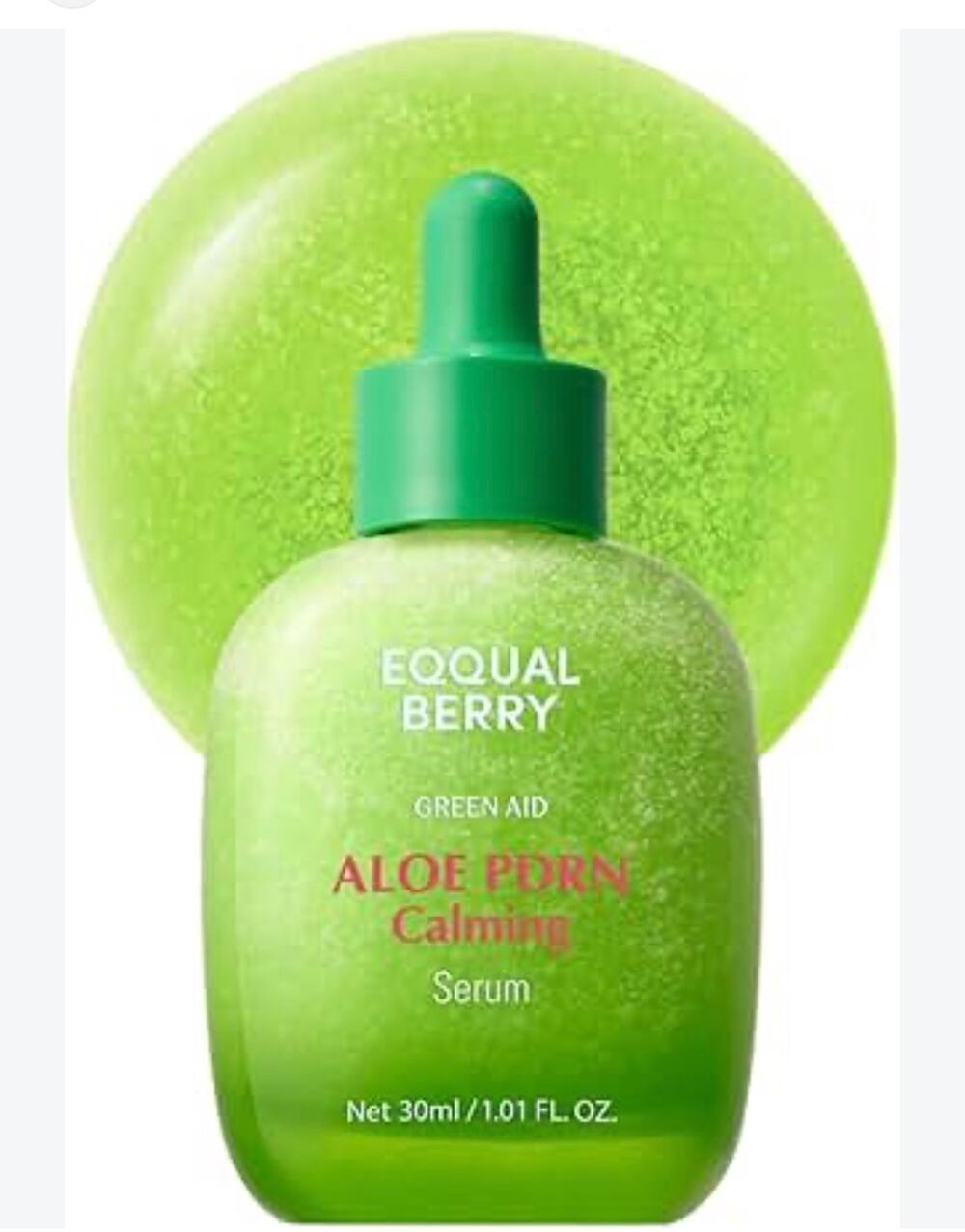 EQQUALBERRY Aloe PDRN Calming Smoothie Serum Korean Skin Care for Sensitive Skin